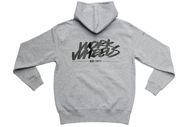 WORK Wheels Hoodie Size L