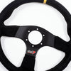 "STOCK FINDS" ATECH Steering wheel 3 SPOKES - DIAM. 350