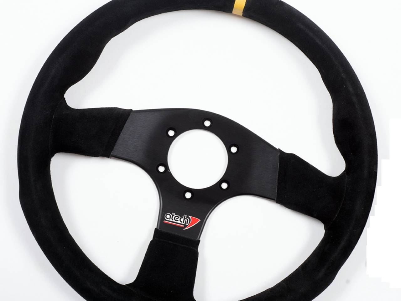 "STOCK FINDS" ATECH Steering wheel 3 SPOKES - DIAM. 350