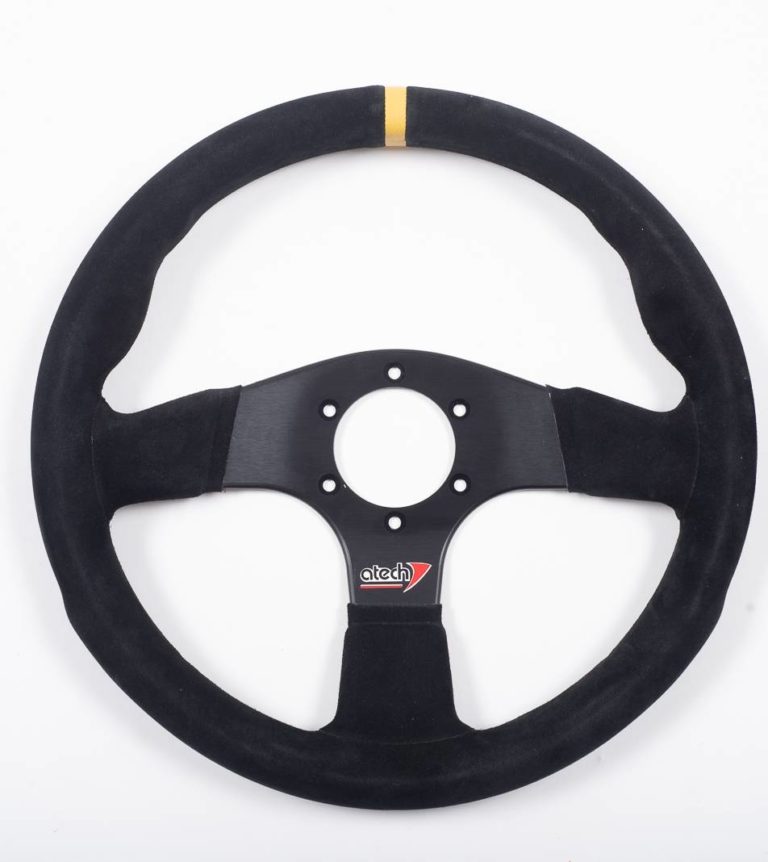 "STOCK FINDS" ATECH Steering wheel 3 SPOKES - DIAM. 350