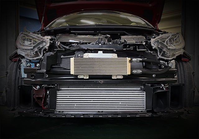 HKS 15004-AT113 installation with bumper removed