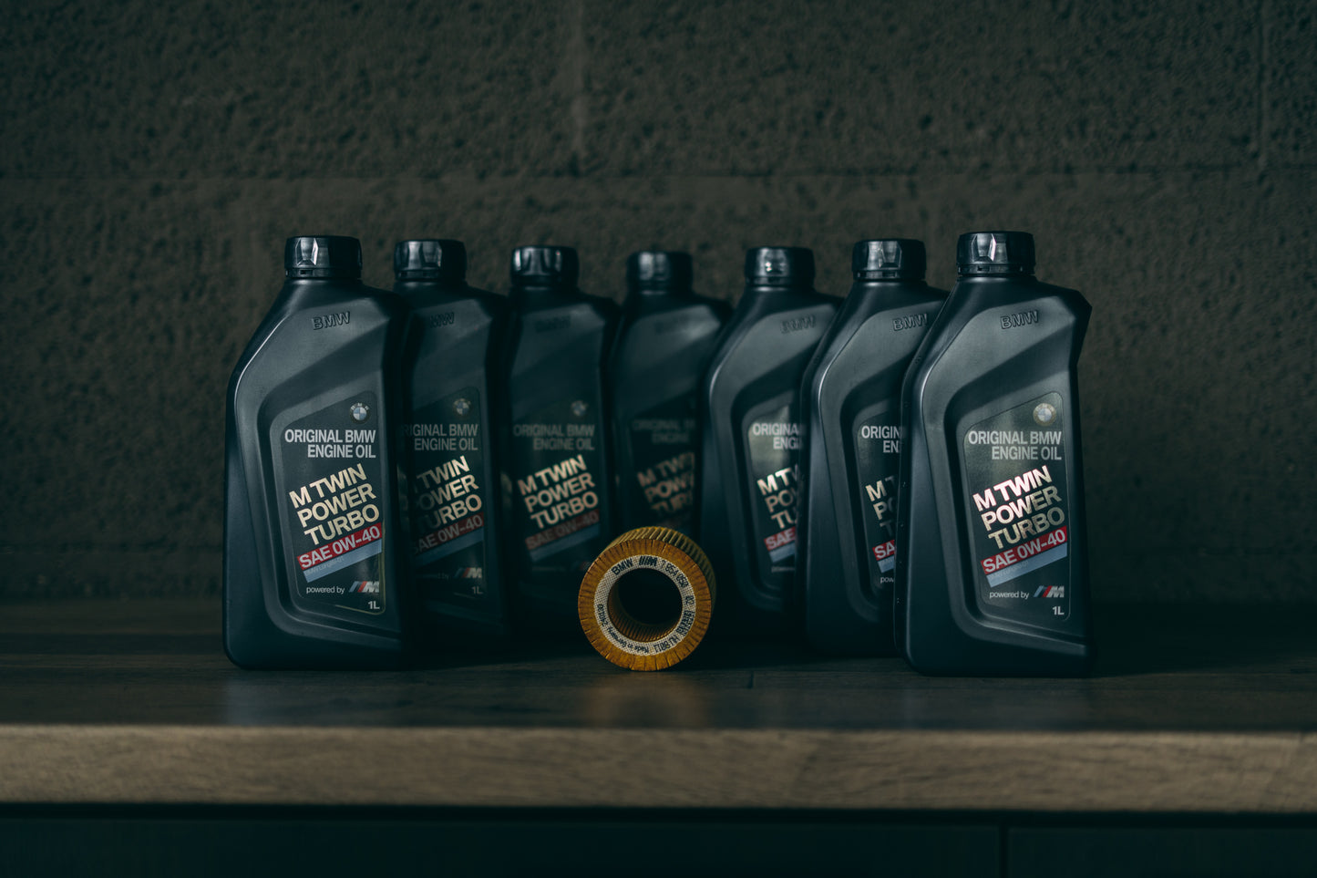 OEM BMW M Twin Power Turbo 0W-40 Oil Change Kit