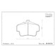 Endless Brake Pads Porsche 996 GT3 RS, Turbo, 997 3.8 Carrera CS, Carrera 4S, Carrera GTS Rear EIP072