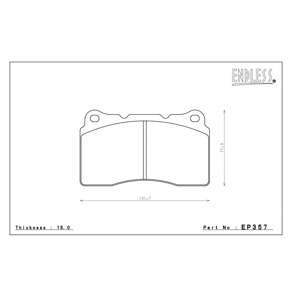 ENDLESS EP357 SUBARU Impreza WRX STI - Front