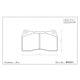 Endless Brake Pads Subaru Impreza WRX STI Front EP357