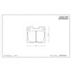 Endless Brake Pads Toyota GR Yaris / GR Corolla Rear EP559