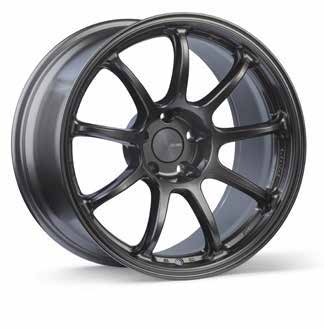 Enkei PF09 in Dark Silver — manufacturer photograph; size and face may vary