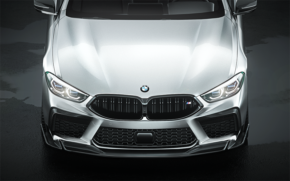 ZACOE Front Lip Carbon Fiber - BMW M8 F92/ F93