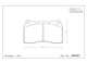 Endless Brake Pads Honda Civic Type-R (FK8) Front EP357