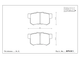 Endless Brake Pads Honda S2000 Rear EP451