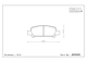 Endless Brake Pads Mitsubishi Lancer Evolution X Rear EP355