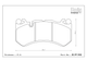 Endless Brake Pads Audi RS 6 Front EIP162