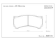 Endless Brake Pads Audi RS3 TCR Front RCP173