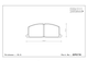 Endless Brake Pads Toyota MR2 Front EP076