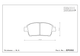 Endless Brake Pads Toyota MR2 Front EP382