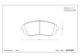 Endless Brake Pads Toyota GT86 Front EP386