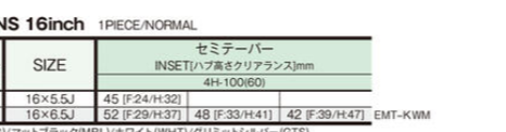 WORK EMOTION CR KIWAMI 16"