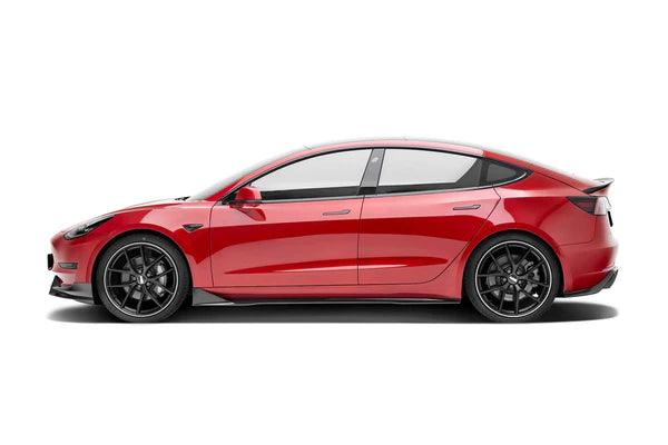 ADRO Prepreg Carbon Fiber Rear Diffuser Tesla Model 3