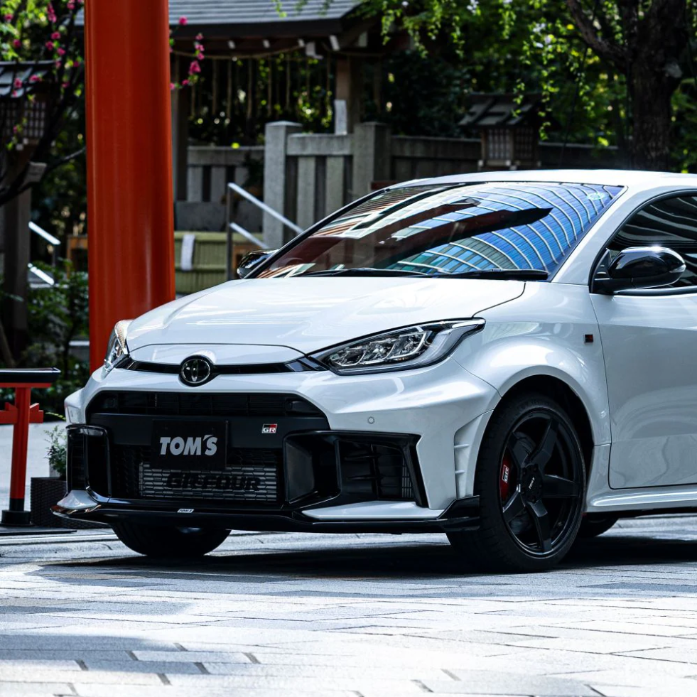 TOM'S Racing Front Diffuser Toyota GR Yaris Gen 2 Angel View