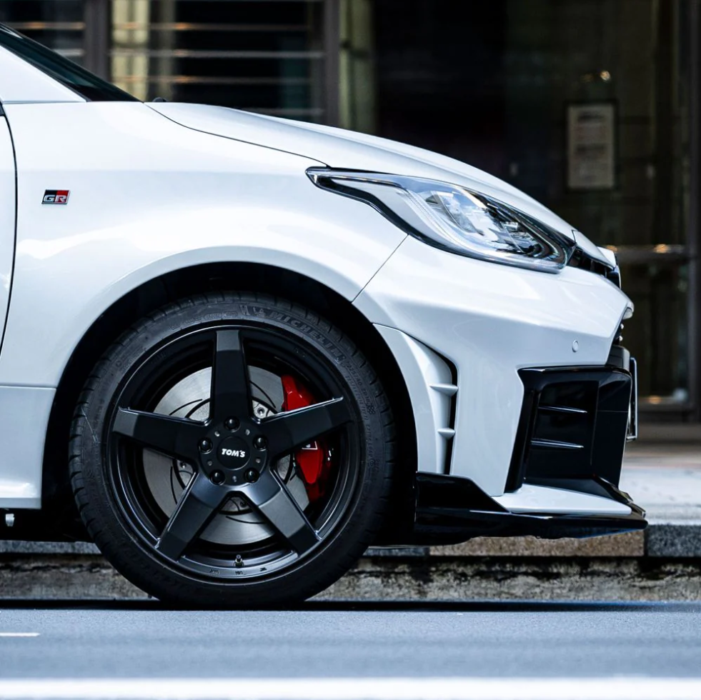 TOM'S Racing Front Diffuser Toyota GR Yaris Gen 2 Side View
