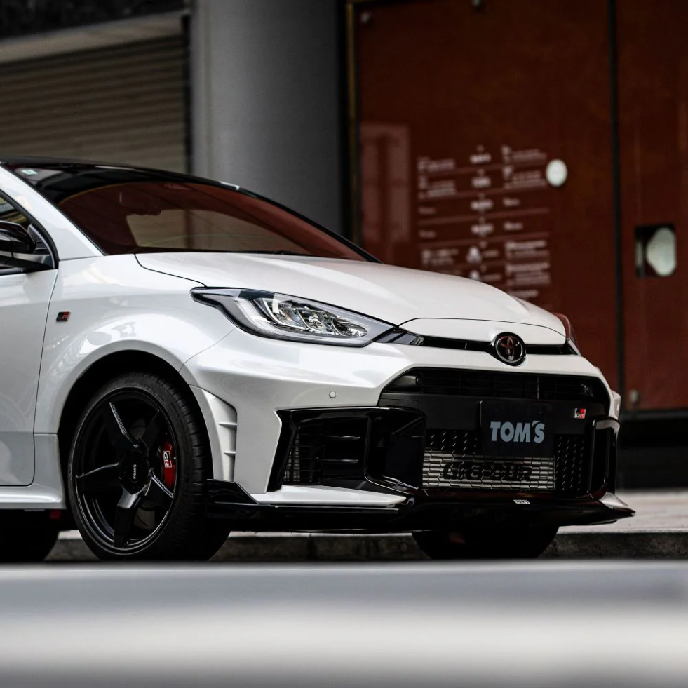 TOM'S Racing Front Diffuser Toyota GR Yaris Gen 2 Street View