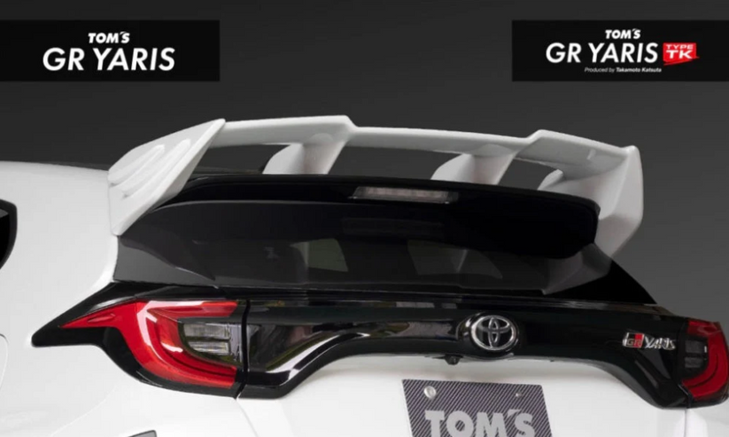 TOM'S Racing Rear Wing Toyota GR Yaris