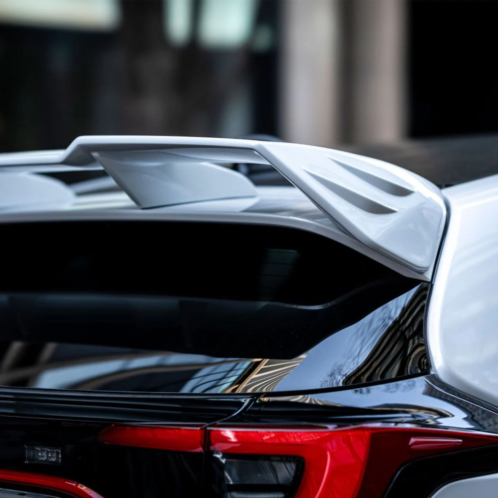 TOM'S Racing Rear Wing Toyota GR Yaris Gen 2 Rear View