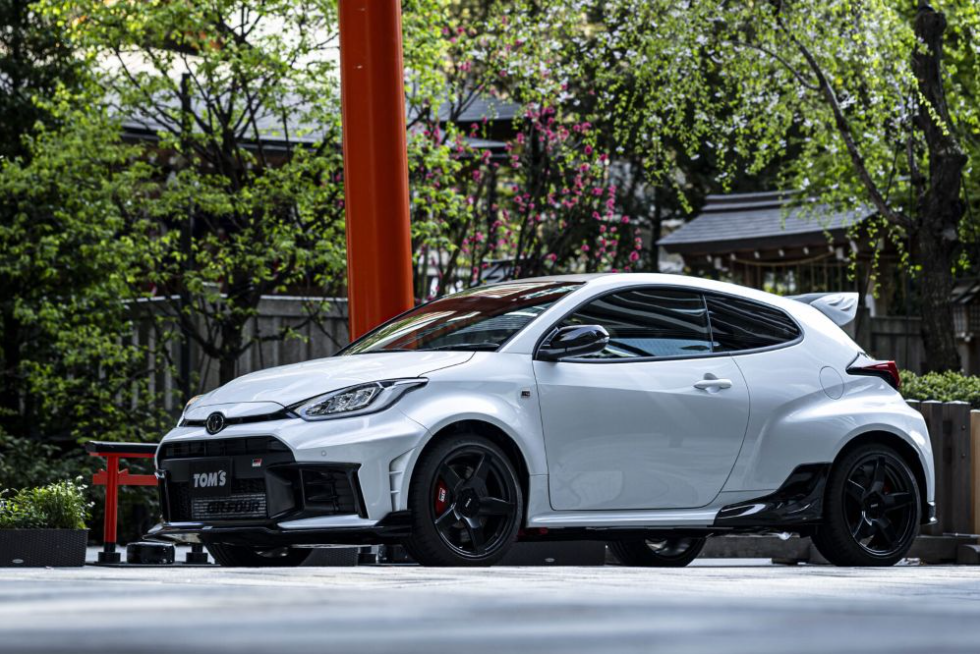 TOM'S Racing Side Edge Attachment Toyota GR Yaris Gen 2 Street View