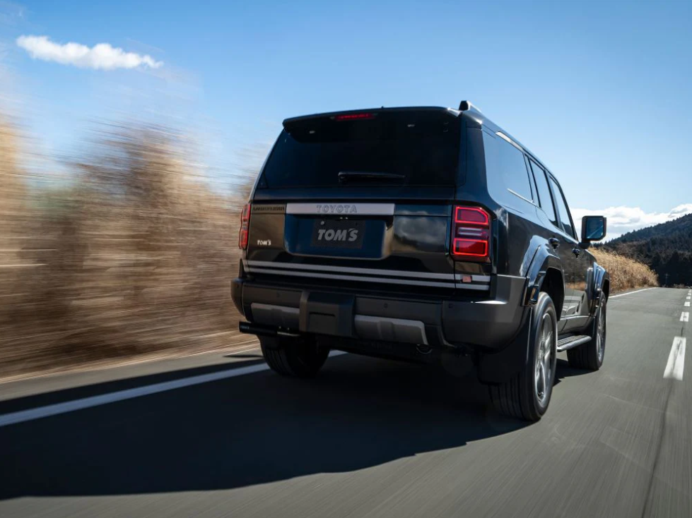 TOM'S Racing Styling Parts Set Toyota Land Cruiser 250 Rear View