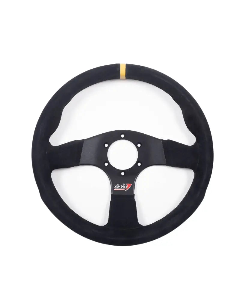 ATECH Steering wheel 3 SPOKES – DIAM. 350 – 65 MM DEEP