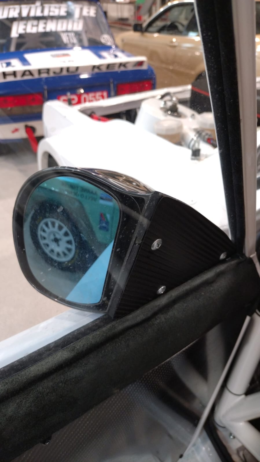 "STOCK FINDS" IRP ULTRA DTM Style Mirror Set With Universal Adapters