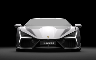 ZACOE Front Lip Carbon Fiber - Lamborghini Revuelto