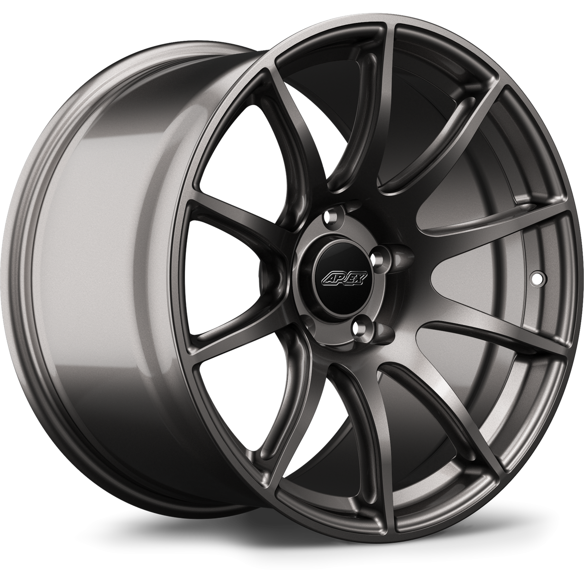 APEX SM-10 representative wheel design; finish and face profile vary
