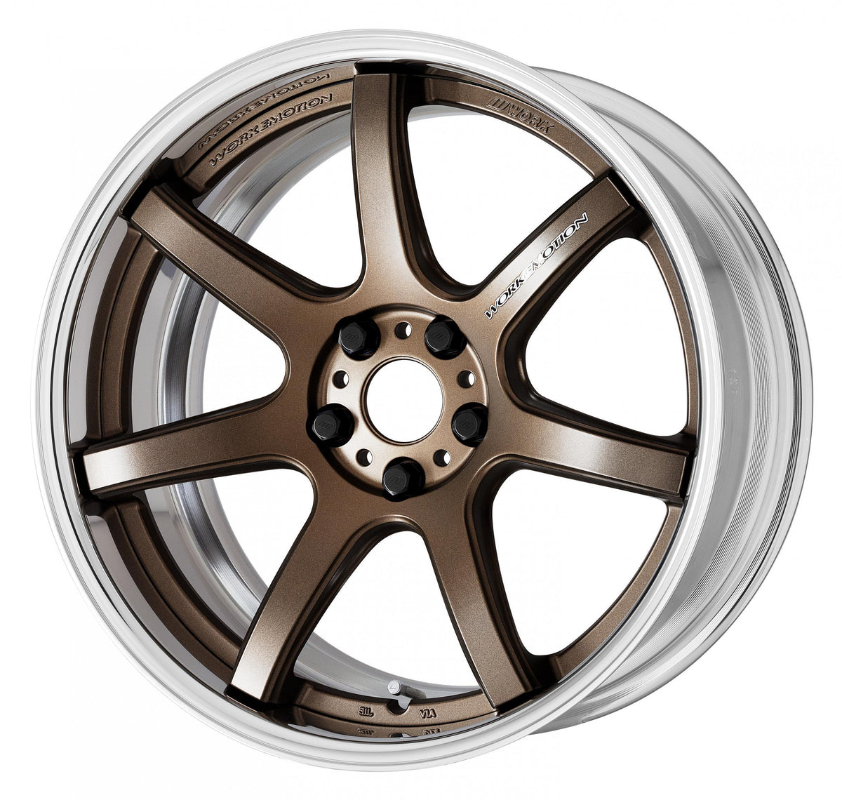 Work Emotion T7R 2P standard finish Ashed Titanium