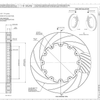 AP Racing Ventilated Brake Disc 362x32mm (CP4542-142/143) technical drawing