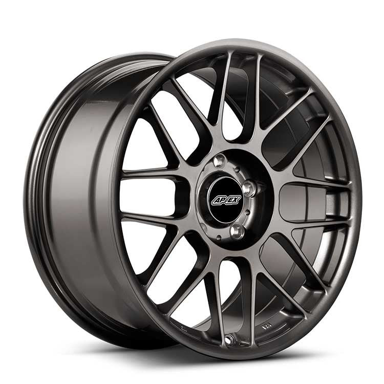 APEX ARC-8 Anthracite finish reference; diameter, concavity and face profile vary by specification