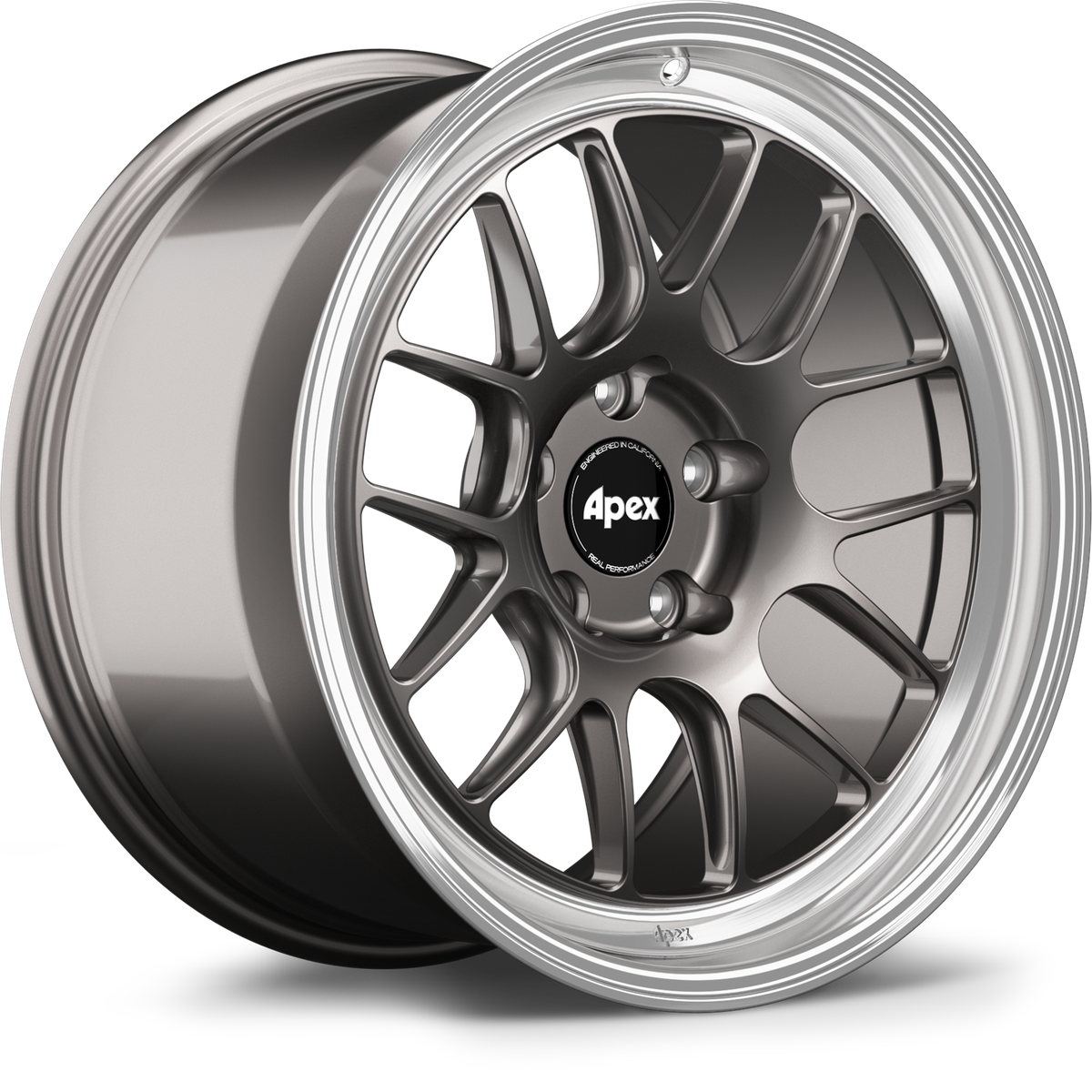 APEX ML-7RT representative wheel design; finish and face profile vary