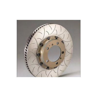 Brembo Racing Porsche 996 Cup Front 350x34mm Brake Disc Assembly front assembly illustration