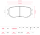 Brembo Racing B72 26mm piduriklotsid