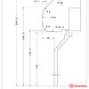 Brembo Brake Kit BMW Z4 (G29) 2019- GT-BM - Brembo technical drawing 2Sn.9020Ax