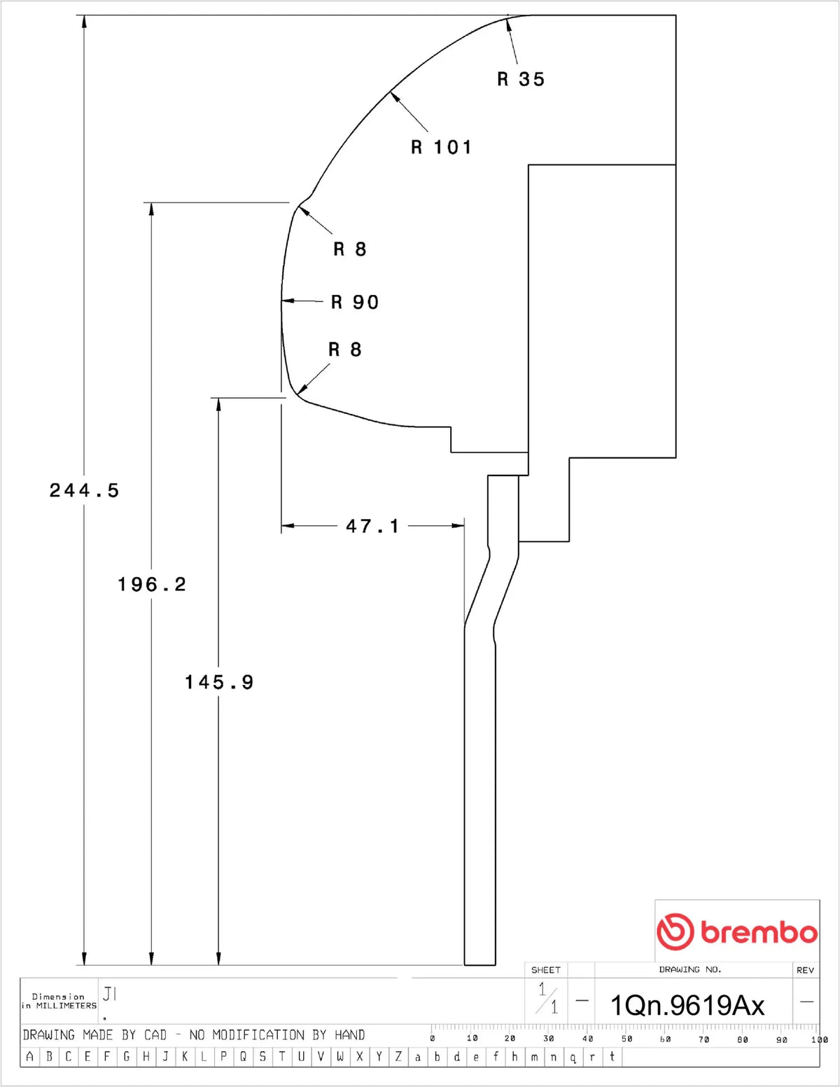 Brembo Brake Kit Jeep Grand Cherokee Trackhawk (WK2) 2018-2021 GT-BM - image 2