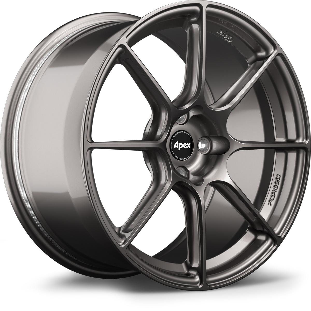 APEX SM-8RS representative wheel design; finish and face profile vary