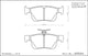 Endless Brake Pads Honda Civic (FC1, FK7, FL1), Civic Type-R (FK8, FL5) Rear EP524