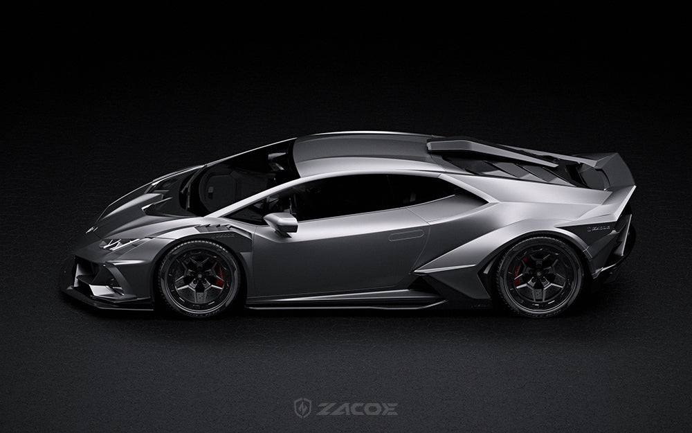 ZACOE Engine Cover Carbon Fiber - Lamborghini Huracan LP640-4 EVO