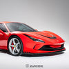 ZACOE Front Lip Carbon Fiber - Ferrari F8 Tributo/ F8 Spider