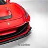 ZACOE Front Lip Carbon Fiber - Ferrari F8 Tributo/ F8 Spider