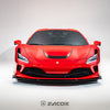 ZACOE Front Trunk Air Splitter Carbon Fiber - Ferrari F8 Tributo/ F8 Spider