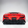 ZACOE Rear Wing Carbon Fiber - Ferrari F8 Tributo/ F8 Spider