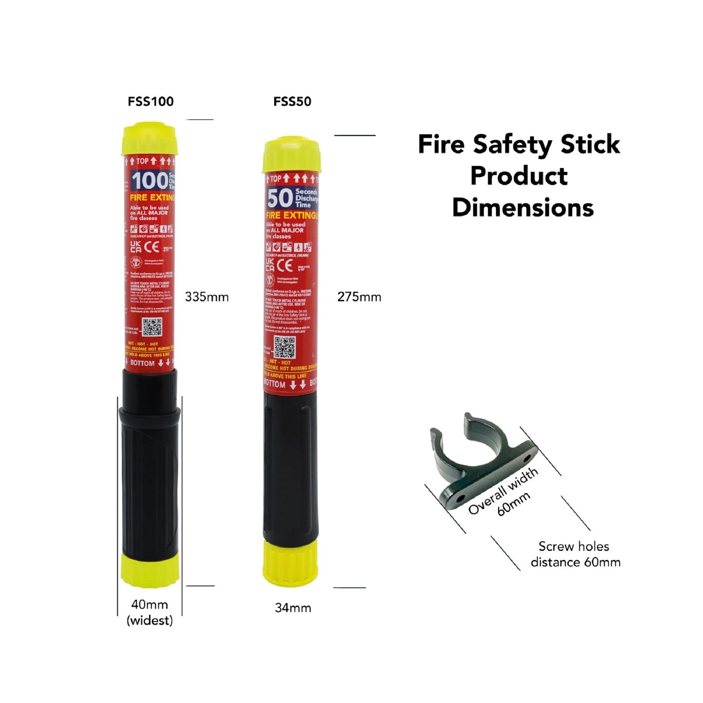 FIRE SAFETY STICK Hand Held Fire Extinguisher