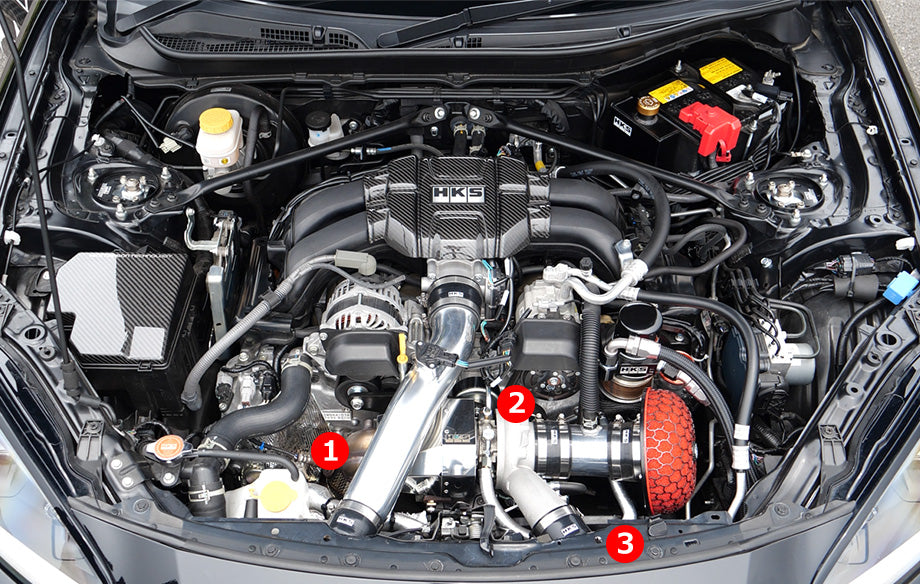 HKS GTIII-RS Turbo Kit - Toyota GR86 / Subaru BRZ - manufacturer product image